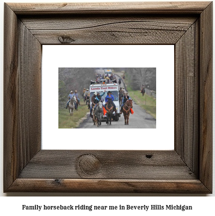 family horseback riding near me in Beverly Hills, Michigan